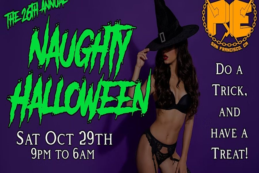  The World Famous Power Exchange invites you to check out one of the wildest adult clubs in the world, on the best night of the year! <br> <br>About this event <br>26th Annual Naughty Halloween Ball <br> <br>Ladies and Gentlemen, <br> <br>Newbies and Novices, <br> <br>Exhibitionists and Voyeurs alike! <br> <br>The World Famous Power Exchange invites you to come and check out one of the wildest adult clubs in the world! The Naughty Halloween Ball is the best night of the year to experience the Power Exchange! PE will be giving one of a kind merchandise away, as well as everyone will receive passes for future entry! Dont miss out on some awesome gear, with an even better experience! Single in Male Attire will be limited to 100 entries total, so dont wait to get your tickets! <br> <br>Saturday 10/29/22 - 9PM to 6AM <br> <br>ALL 3 FLOORS WILL BE OPEN TO EVERYONE! <br> <br>DRESS CODE: <br> <br>Single in Male Attire will be required to be in costume, or will be denied entry! From a 3 piece suit to your birthday suit, costume, fetish-wear, and lingerie are encouraged! Come out and show off! <br> <br>For more information: <br> <br>CALL: 415-487-9944 <br> <br>TEXT: 415-651-3392 <br> <br>EMAIL: info@powerexchange.com <br> <br>www.powerexchange.com <br> <br>Power Exchange is a pansexual sex club open to all genders and orientations. All 3 Floors open to everyone! With paid entry, you will recieve a wristband that allows you in and out privilege until we close. Please see our website for our rules and member code of conduct. 