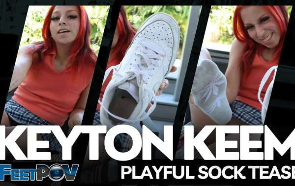 FeetPOV Presents: "Keyton Keem's Playful Sock Teasing"
