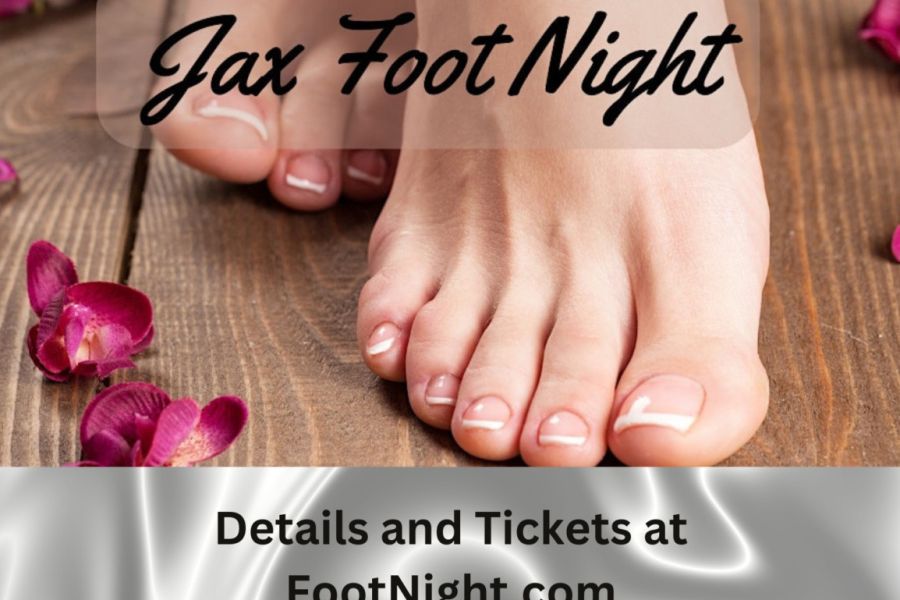  Hello FOOTLOVERS!! <br> <br>Its time for another Jacksonville Foot Night Event! <br> <br>This is the First Footnight of 2024 ! <br> <br>The NEW YEAR Foot Night, 6pm-10pm (till 12mid for Foot-VIP’s) <br> <br>We are giving you an EXCLUSIVE NIGHT- THURSDAY NIGHT January 11th <br> <br>Standard Ticket holders 6pm-10pm <br> <br>FOOT VIP Members 6pm-12midnight YOU GET 2 extra hours!! <br> <br>Our friendly staff and Gorgeous A-List Foot models are top notch and incredible! <br> <br>This is the Best Foot Event in Florida! <br> <br>This is THE PLACE to relax and meet multiple foot models in one place! <br> <br>Follow US on Twitter and IG. they will be interacting with us there. <br> <br>@CKJStudioJax <br> <br>Get your tickets NOW! Get Tickets IN AVANCE and Save! <br> <br>I F YOU MISS “ADVANCE TICKETS” ” AT THE DOOR TICKETS” ARE AVAILABLE <br> <br>PROMOTIONAL LINKS:  <br> <br>Twitter @Footnight @FootnighOC  <br>Facebook @footnight @footNightInternational <br>IG: @footvegas1 @footnight <br>snapchat: @footvegasdotcom <br>Fetlife: @footnight @CKJEvents <br>Our friendly staff and Gorgeous A-List Foot models are top notch. This is the Best Foot Event in Florida! <br> <br>This is THE PLACE to relax and meet multiple foot models in one place! <br> <br>Get your tickets NOW! Get Tickets IN AVANCE and Save! 